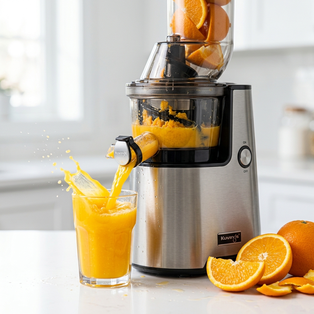 Cold-pressed juice extraction machine